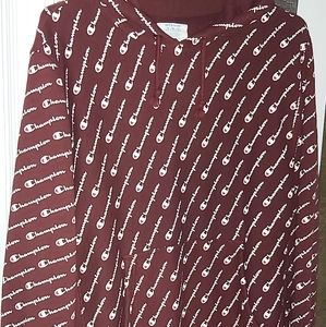 Champion logo hoodie